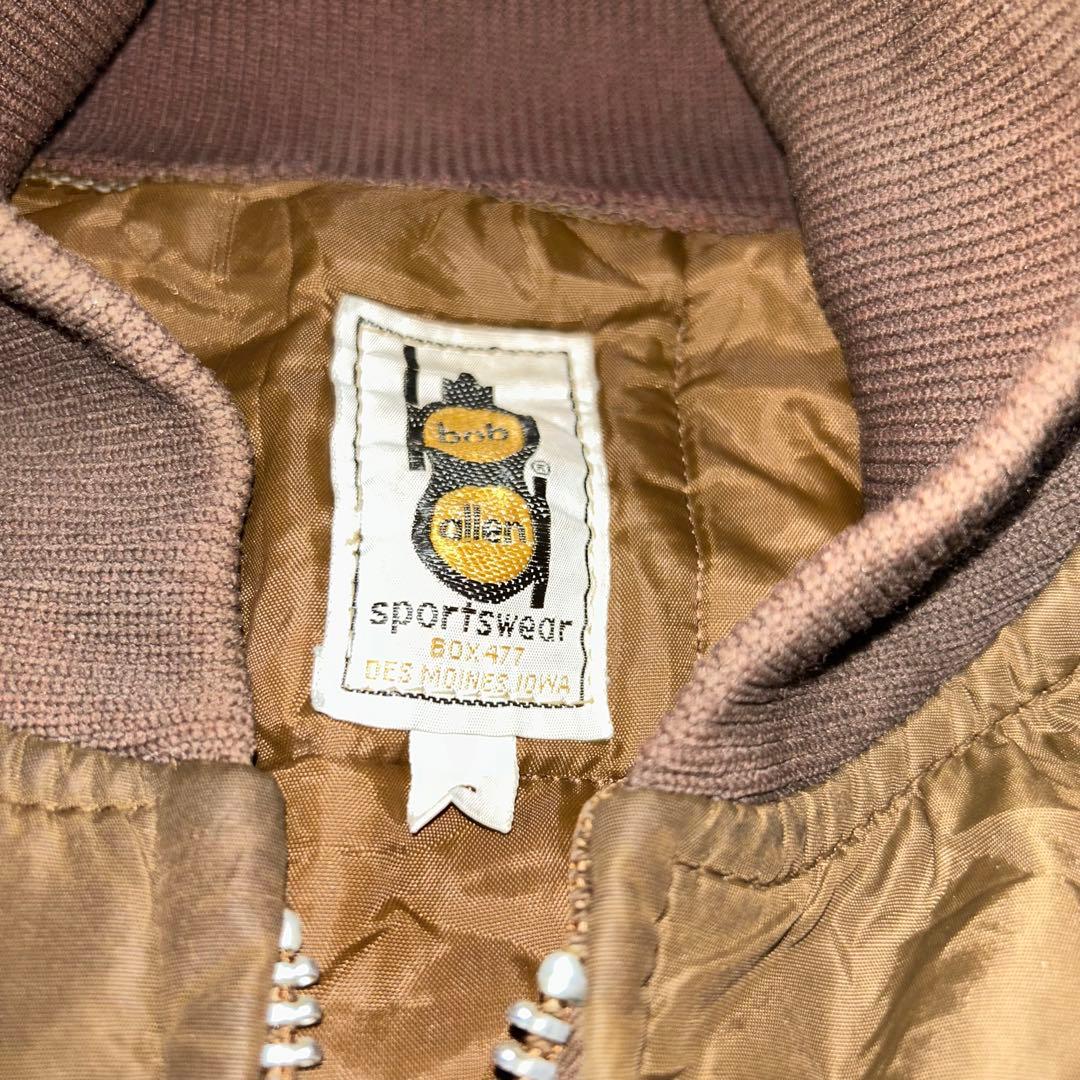 80s USA製 Bob Allen ハンティングジャケット スエード ラグラン