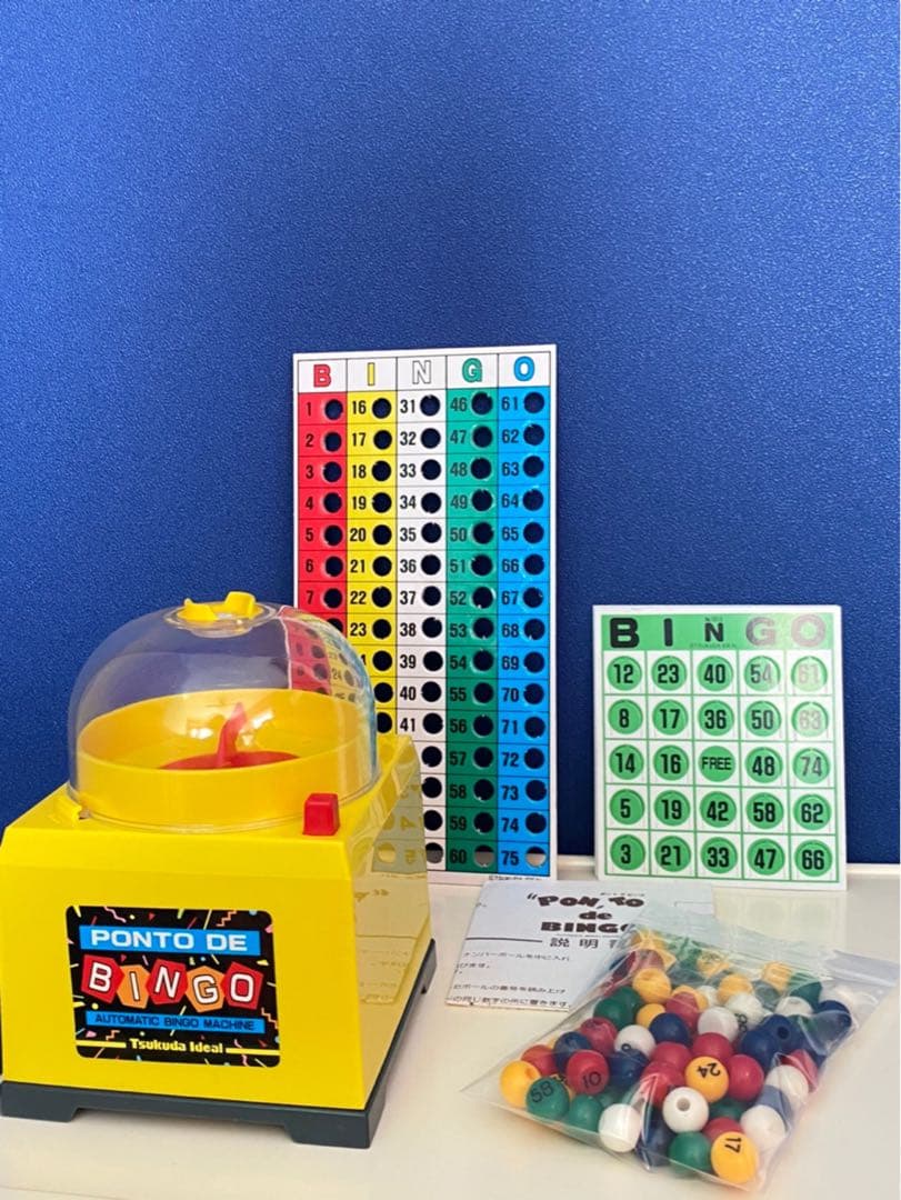JAPAN ビンテージ レトロ 電動 ビンゴ マシーン 美品