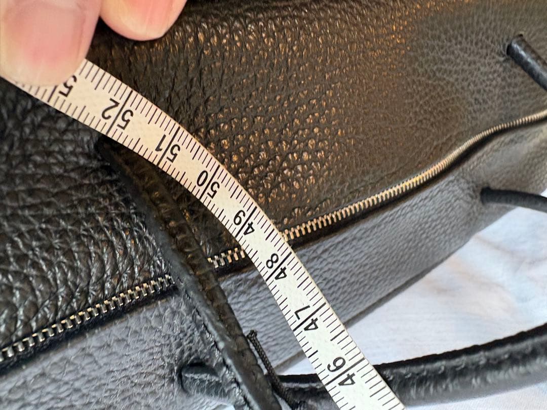 Aeta 黒 LEATHER BOSTON 　PG22