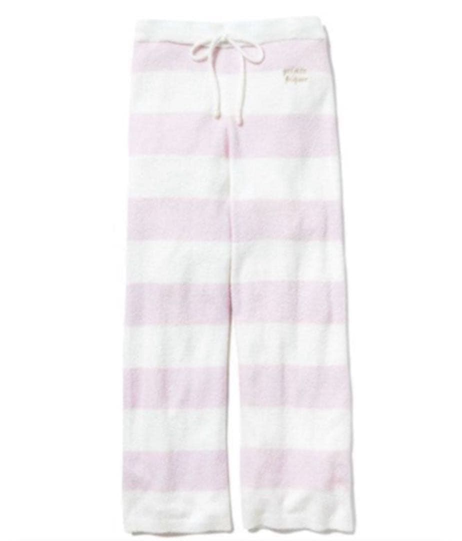 【新品タグ付】スムーズィ２ボーダーパーカ＆ロングパンツセット【ピンク】