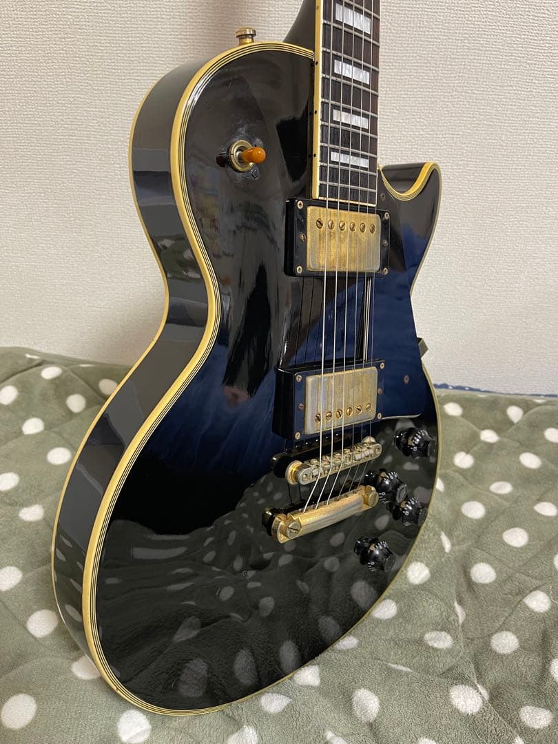 日本製 Burny バーニー レスポールカスタムタイプ エレキギター ジャンク