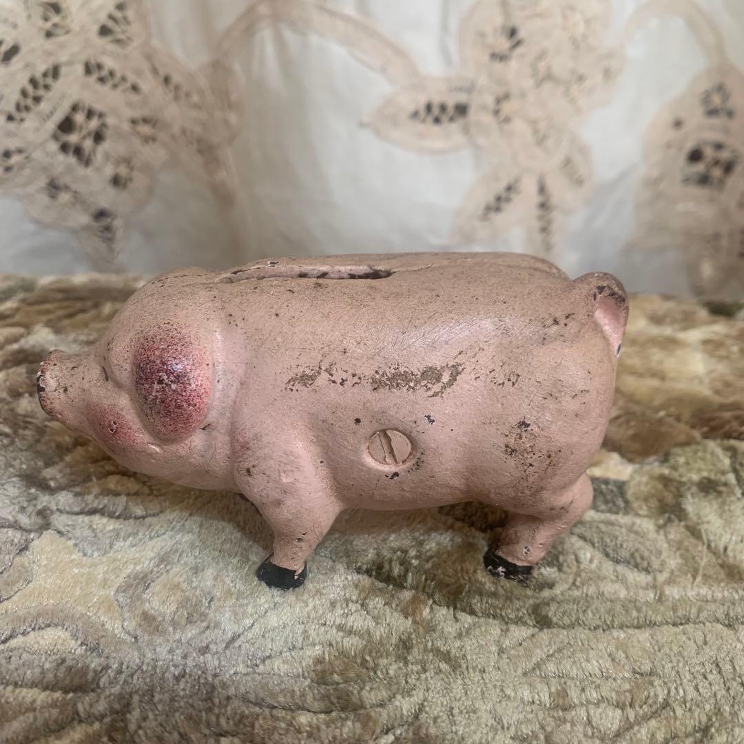 豚の貯金箱 オブジェ ヴィンテージ 雑貨　ドイツのおもちゃ