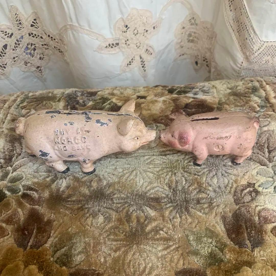 豚の貯金箱 オブジェ ヴィンテージ 雑貨　ドイツのおもちゃ