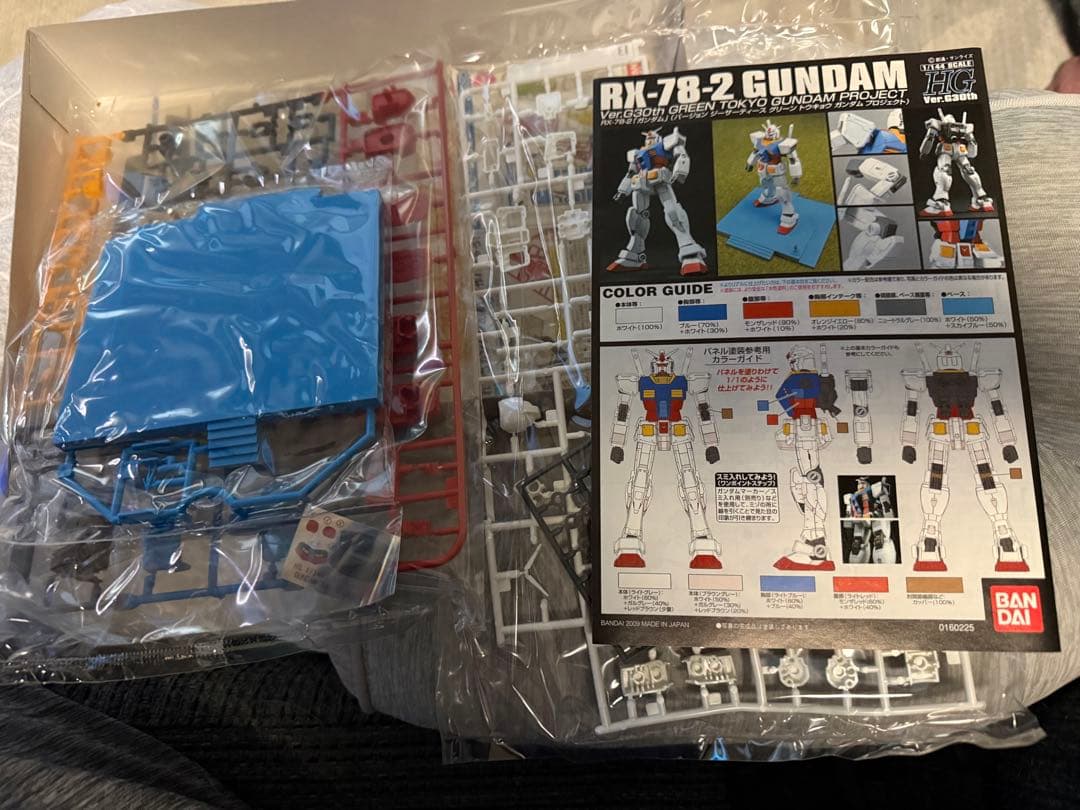 値下げRX-78-2 GUNDAM HG Ver.G30th お台場限定