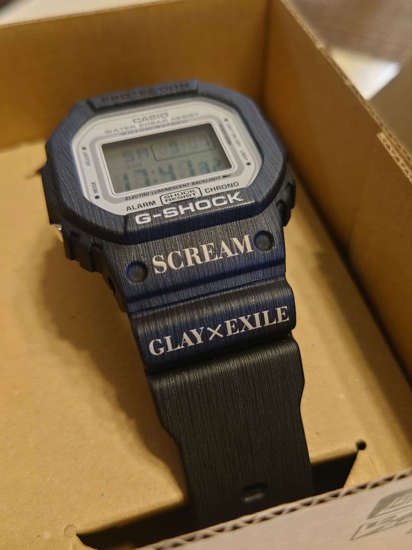 【未使用非売品】レア GLAY×EXILE G-SHOCK DW-5600BR