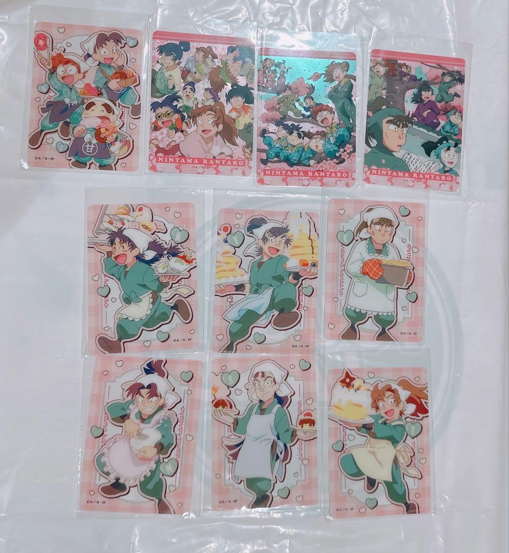 忍たま乱太郎 はっぴーばれんたいん クリアカード イオン限定　コンプセット