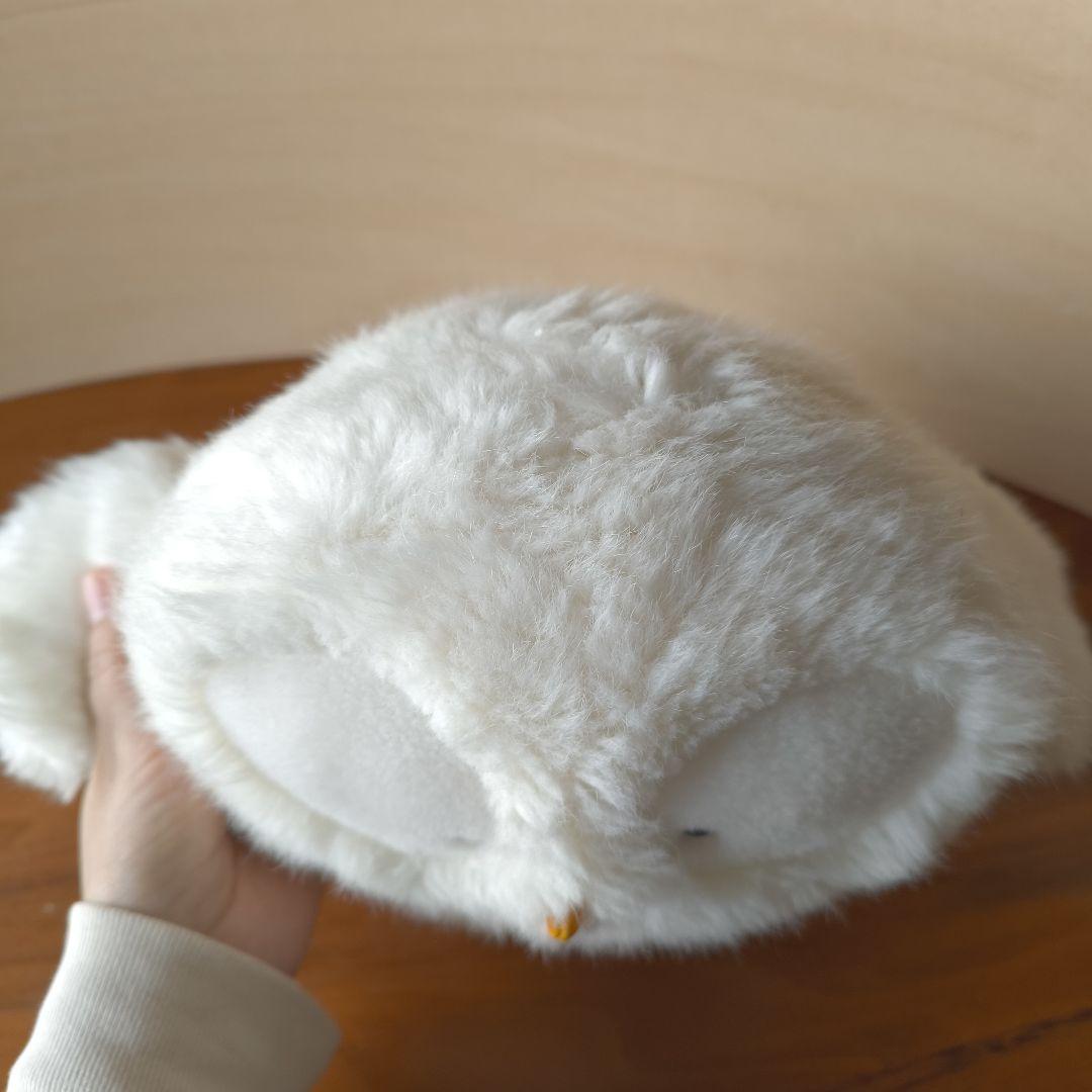 おふう　おふぅ　白フクロウ　昭和レトロ　オリエンタルトーイ　ぬいぐるみ　うめ吉