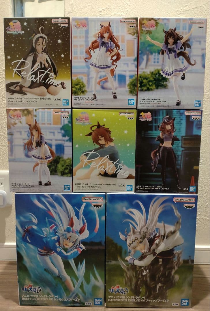 未開封　ウマ娘　フィギュアまとめ売り　アグネスタキオン　マルゼンスキー　他