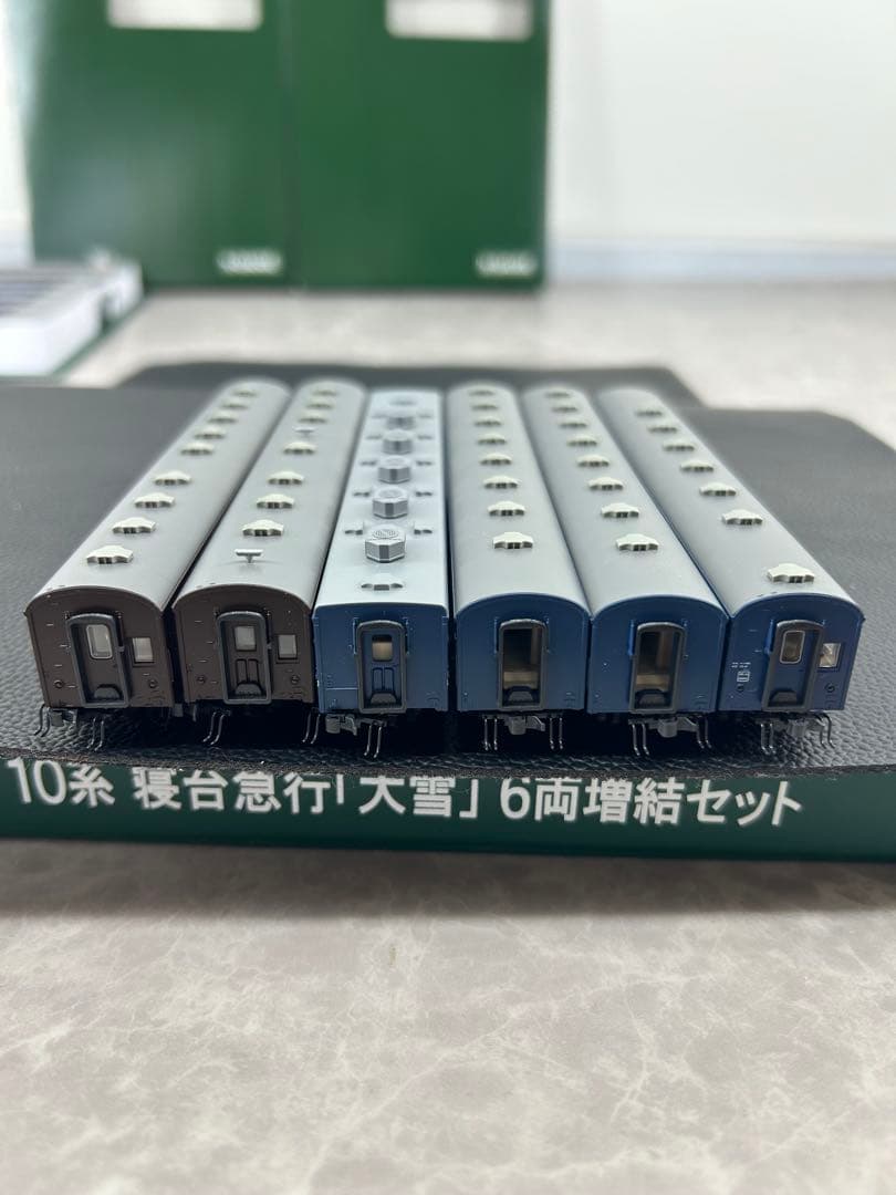 ①KATO 10-1124.1125 10系 寝台特急「大雪」基本.増結セット