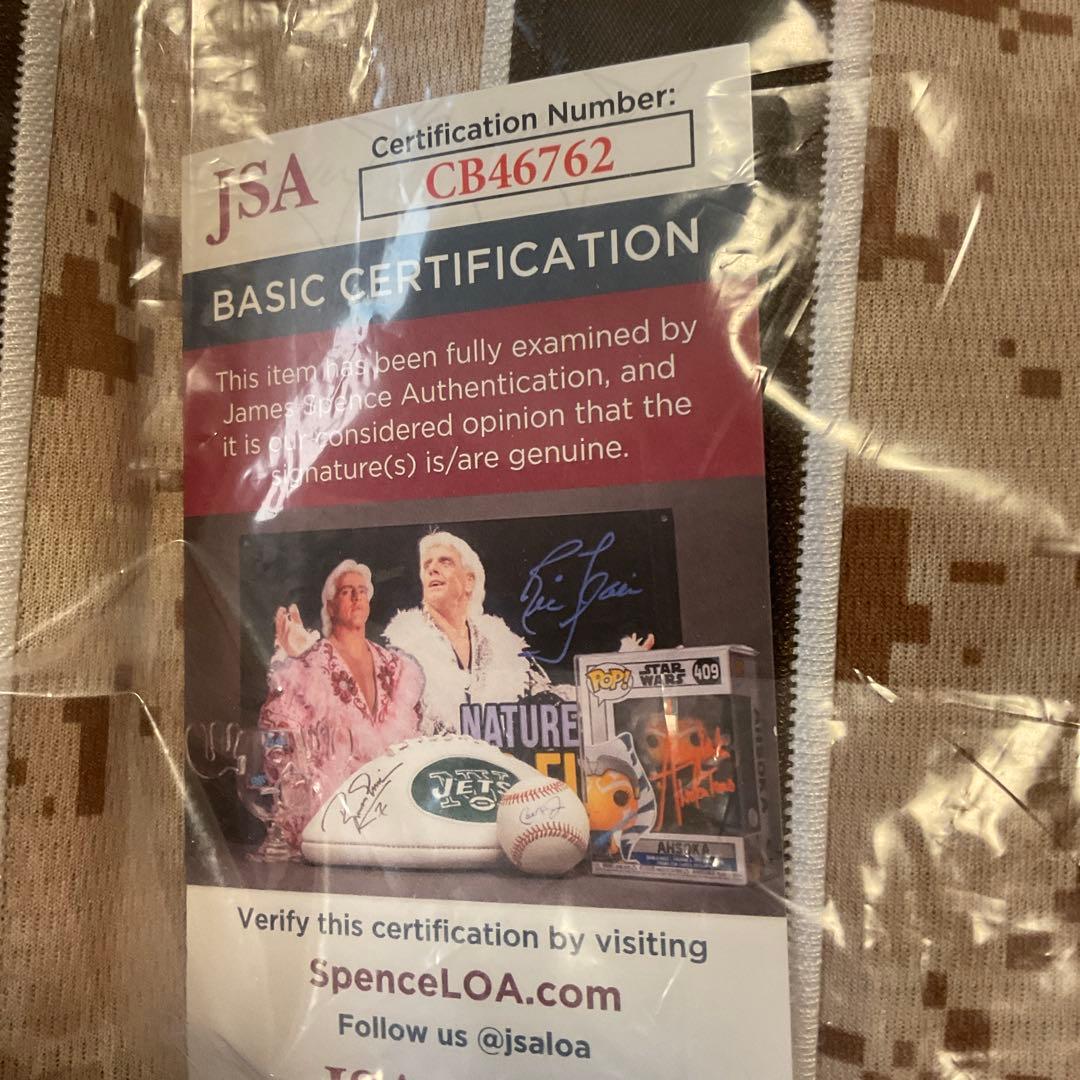 Yu Darvish サイン入り Padres 迷彩ジャージ WBC JSA