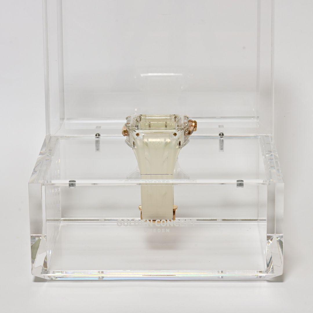 時計 GOLDEN CONCEPT RSTR45 45mm CRYSTAL ROSE