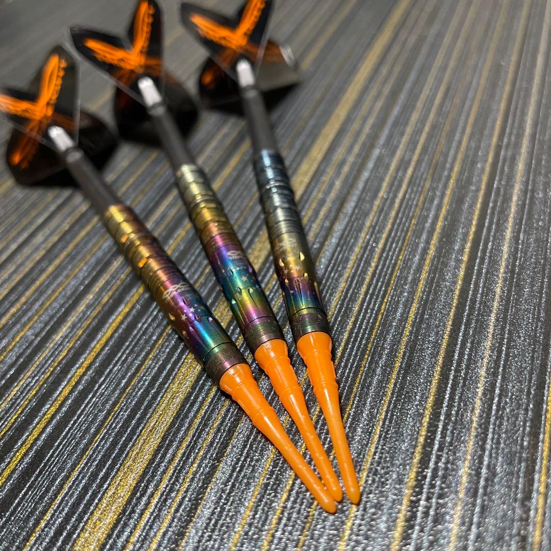 定価14800円 ソフトダーツ エフォール3 レインボー 21.5g