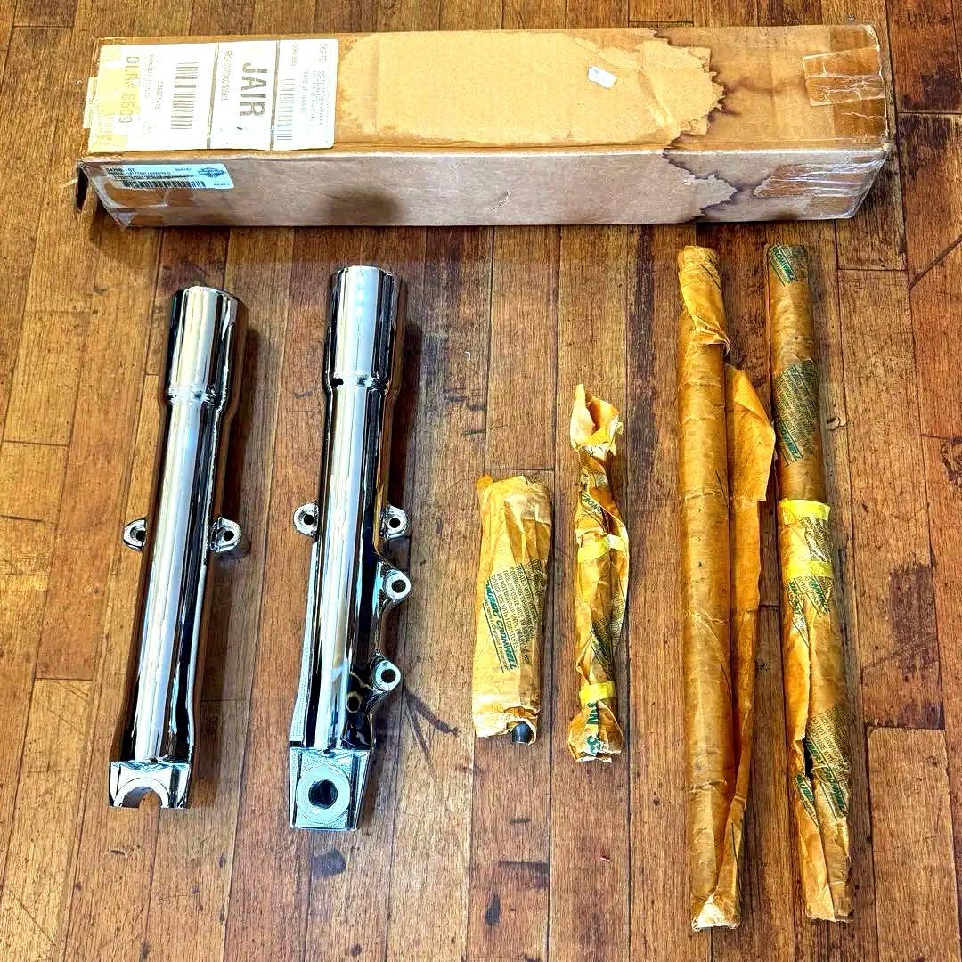 G.D ソフテイル フロントフォーク スライダー クローム ヘリテイジ他