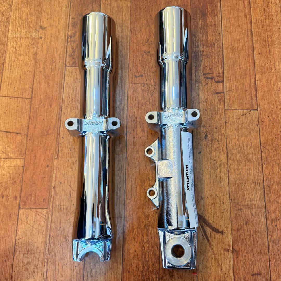 G.D ソフテイル フロントフォーク スライダー クローム ヘリテイジ他