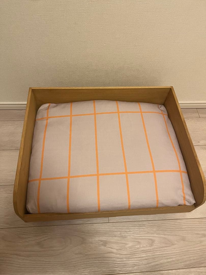 オルネコ　桐のベッド　クッション付