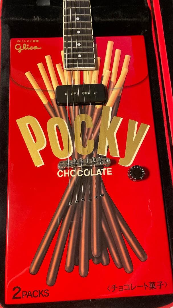 【希少！レア】pocky guitar ポッキーギター　斉藤和義 グリコ