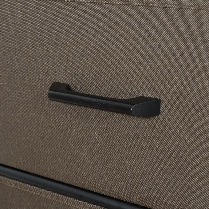 アウトレット　ハンガーラック　チェスト　7段 キャスター付き ブラウン