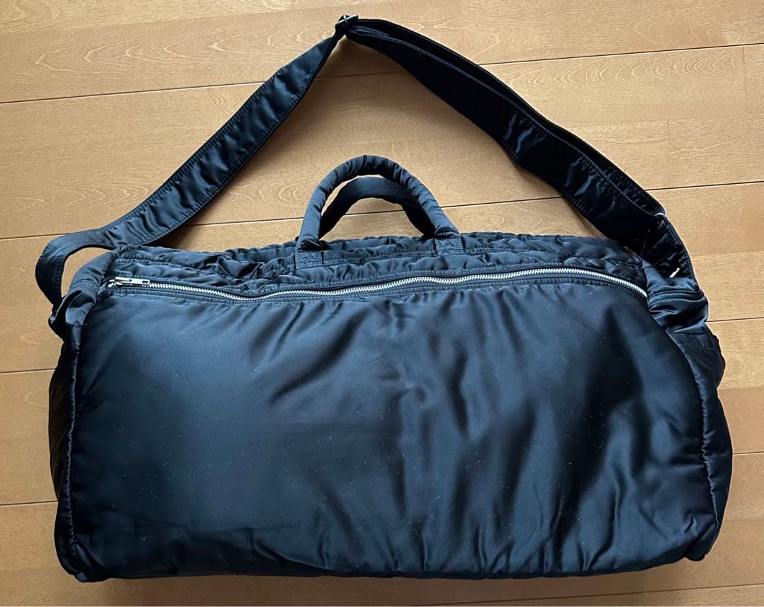 【希少】PORTER TANKER ダッフルバッグ ブラック Lサイズ 廃盤レア