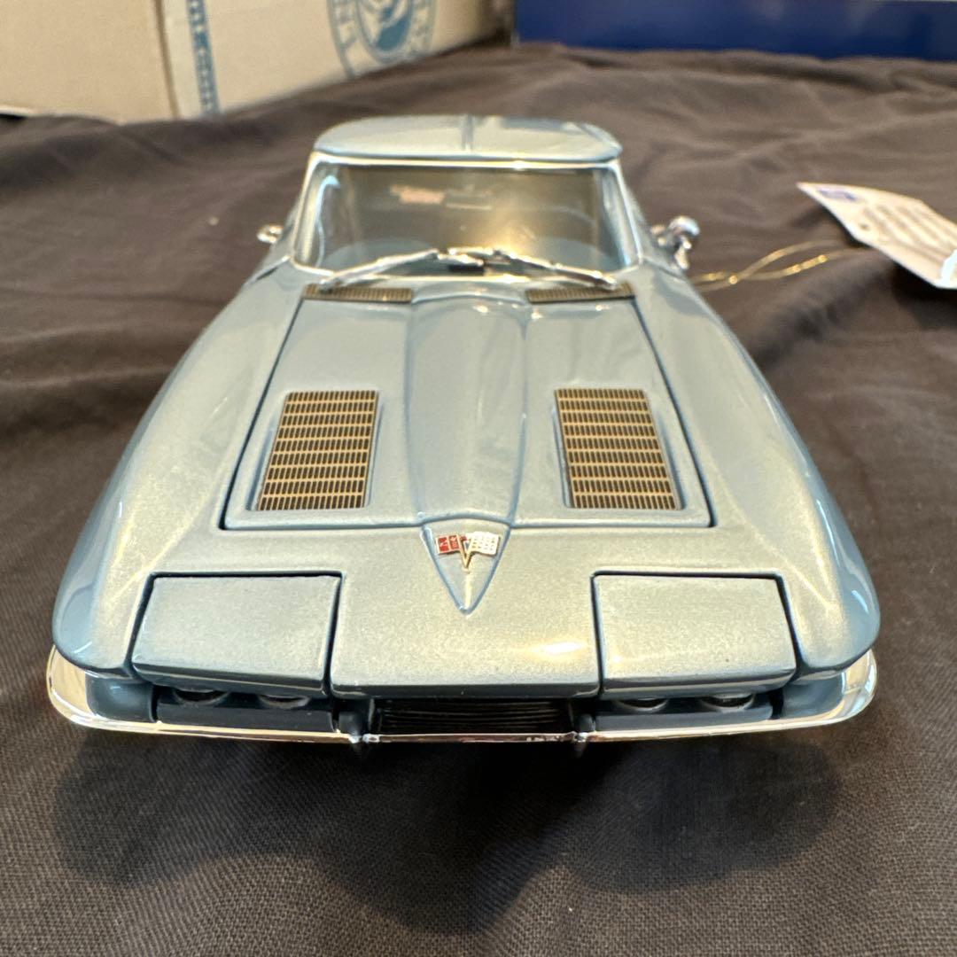 1/24 フランクリンミント 1963 コルベット スティングレイ ミニカー