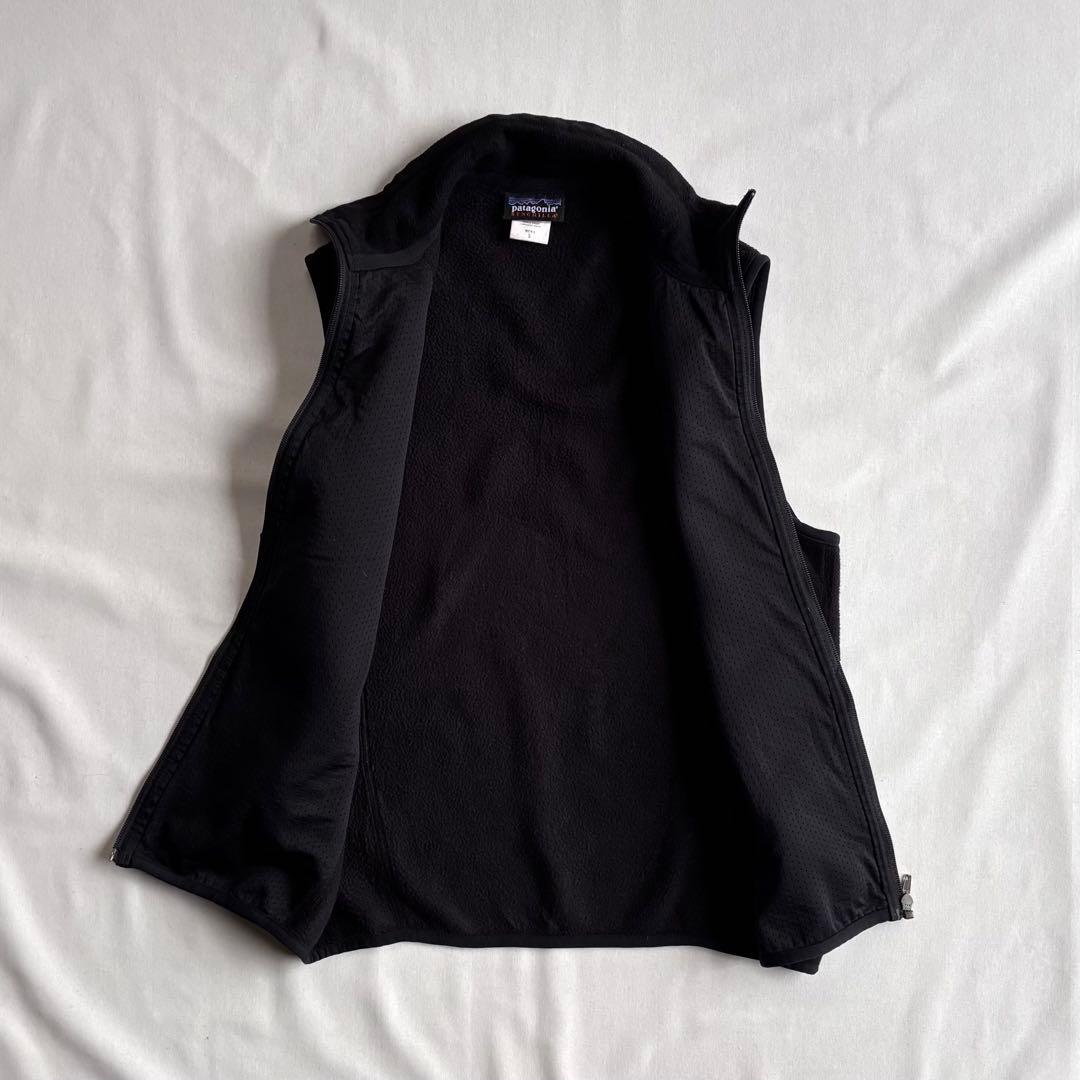 トップス 00s patagonia SYNCHILLA fleece vest BLK