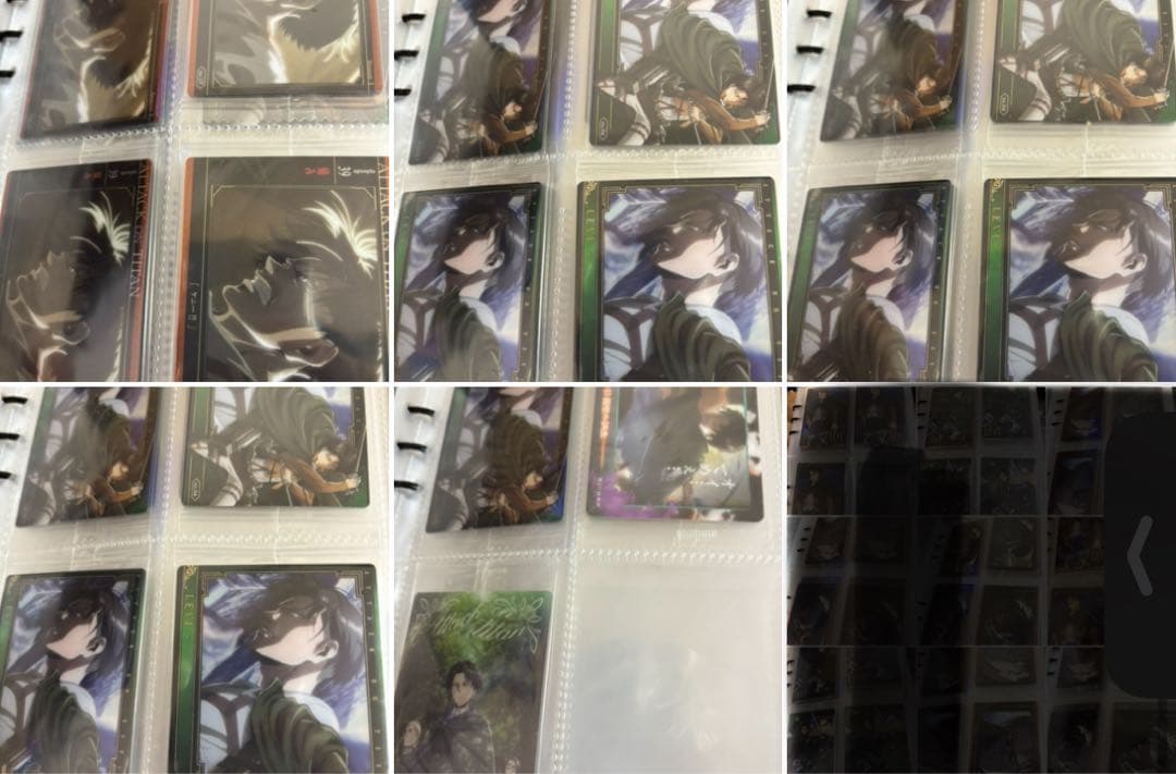 進撃の巨人 リヴァイ兵長 カード まとめ売り