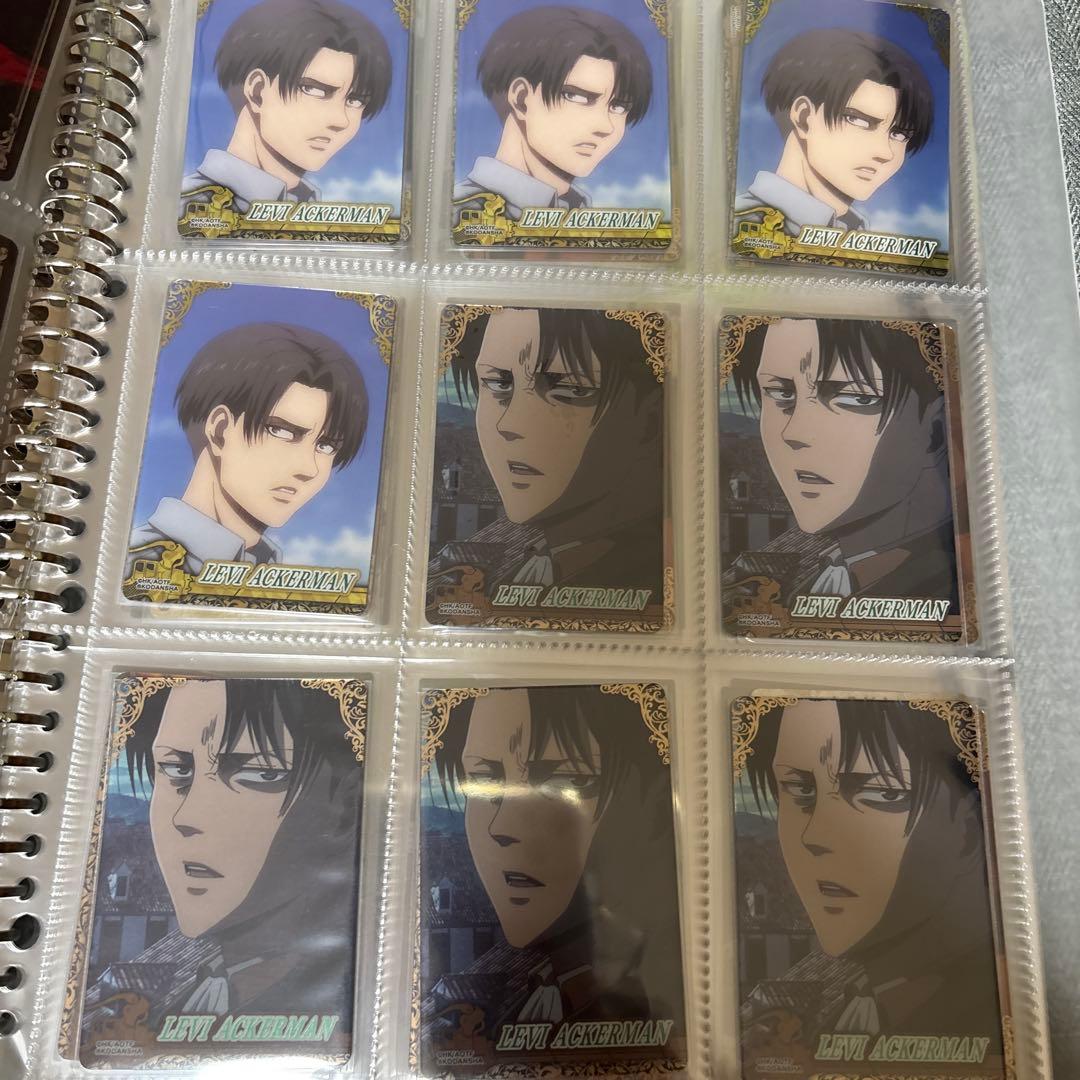 進撃の巨人 リヴァイ兵長 カード まとめ売り