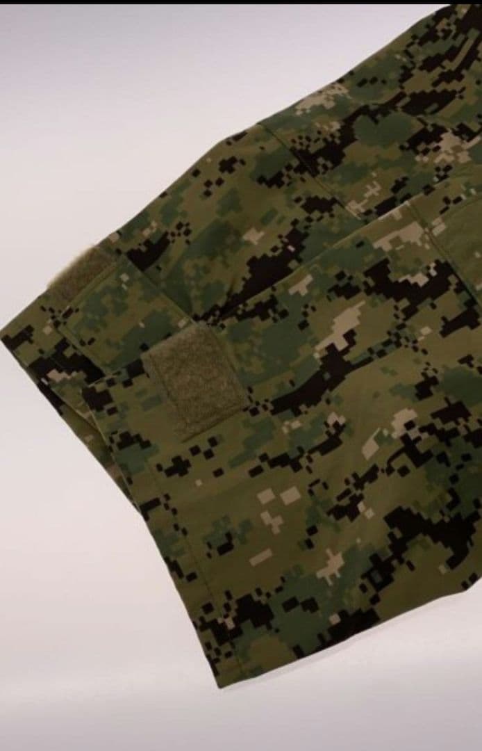 極上！US.NAVY NWU ゴアテックスパーカー　希少S-short