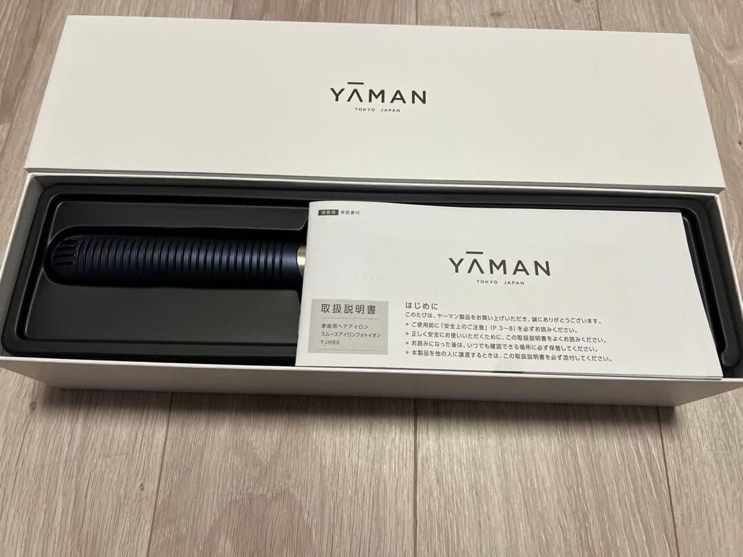 【さらら】YAMAN ストレートヘアアイロン ネイビー
