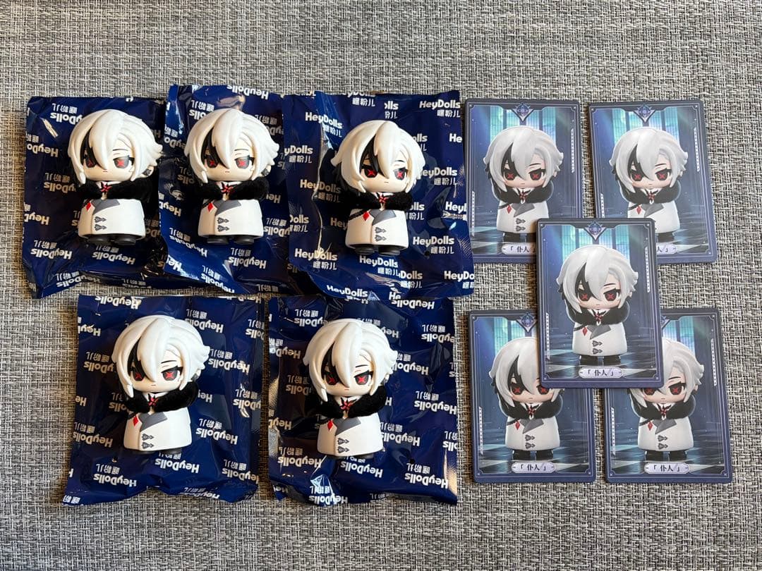 原神 厳霜と狂焔 霜痕と権焔 執行官 ミニフィギュア 召使 アルレッキーノ