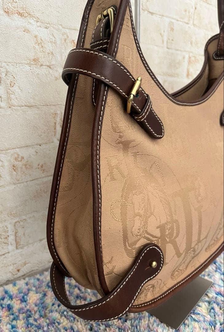 美品 ローレンラルフローレン 肩かけ ワンショルダーバッグ ハンドバッグ y2k