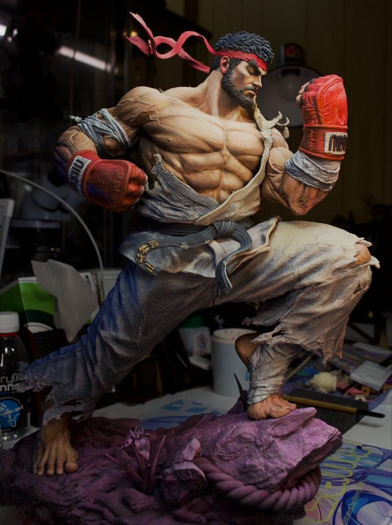 リュウ　ストリートファイター　ガレージキット　ワンフェス2025夏　城生