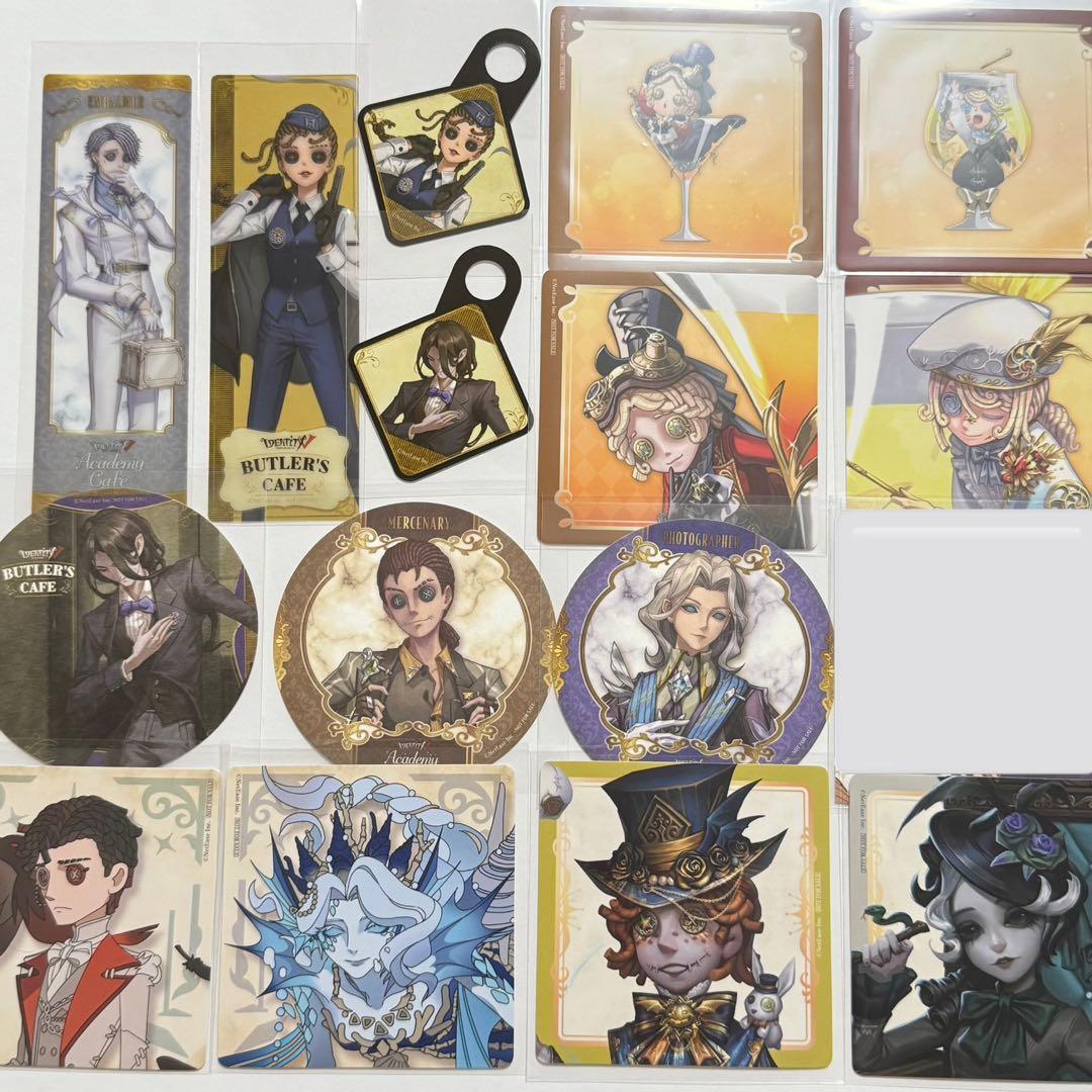 IdentityⅤ 第五人格 スイパラ コラボカフェ 特典 紙類 まとめ売り