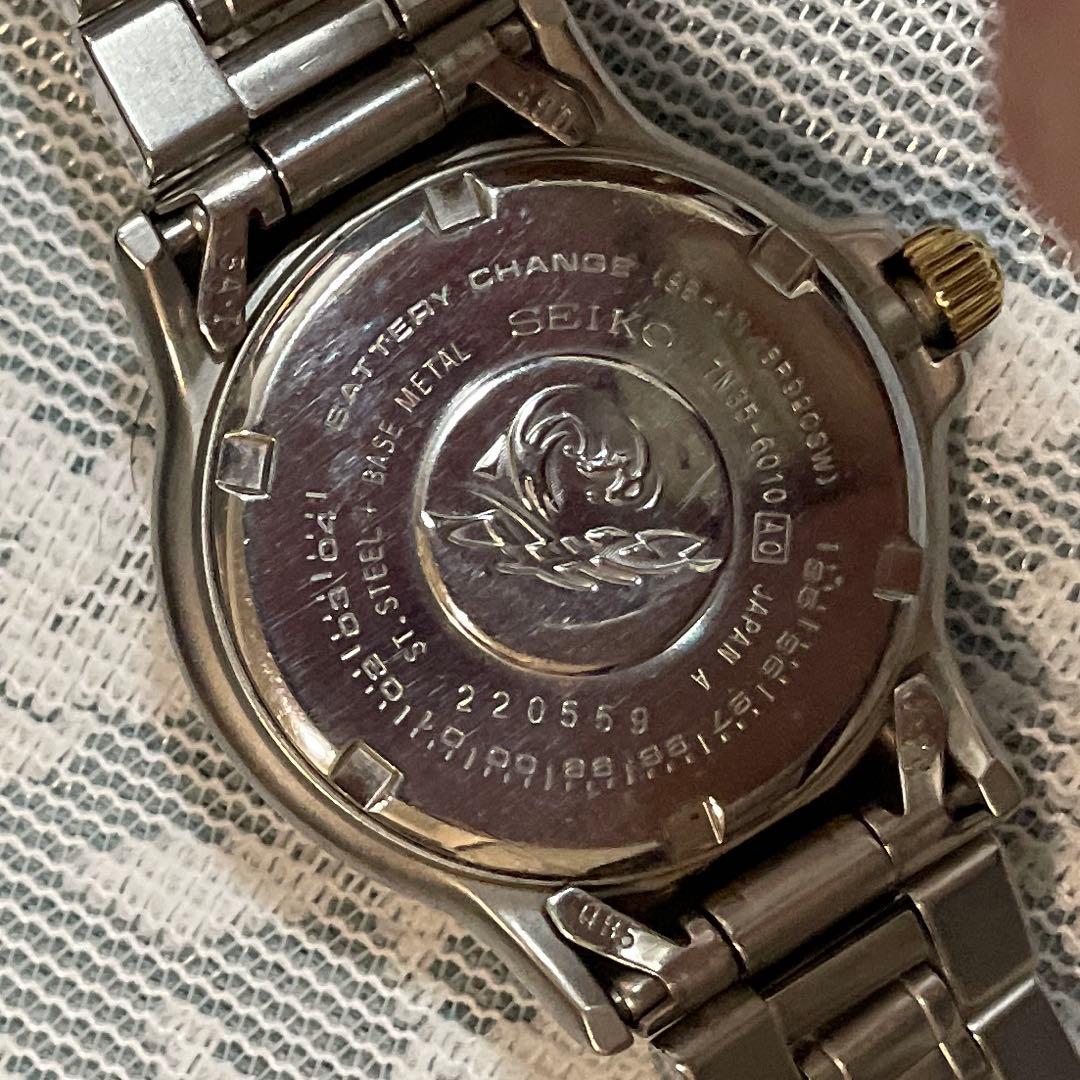 SEIKO ダイバーズウォッチ スキューバ200 シルバー/ゴールド