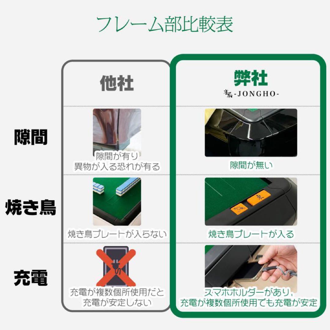 【新品】全自動 麻雀卓 ブラック アルミ脚 デジタル表示 ドリンクホルダー付