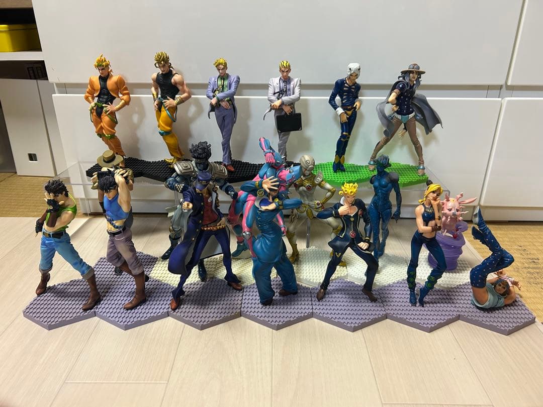 ジョジョの奇妙な冒険　DX フィギュア　1部〜7部19種　まとめ売り