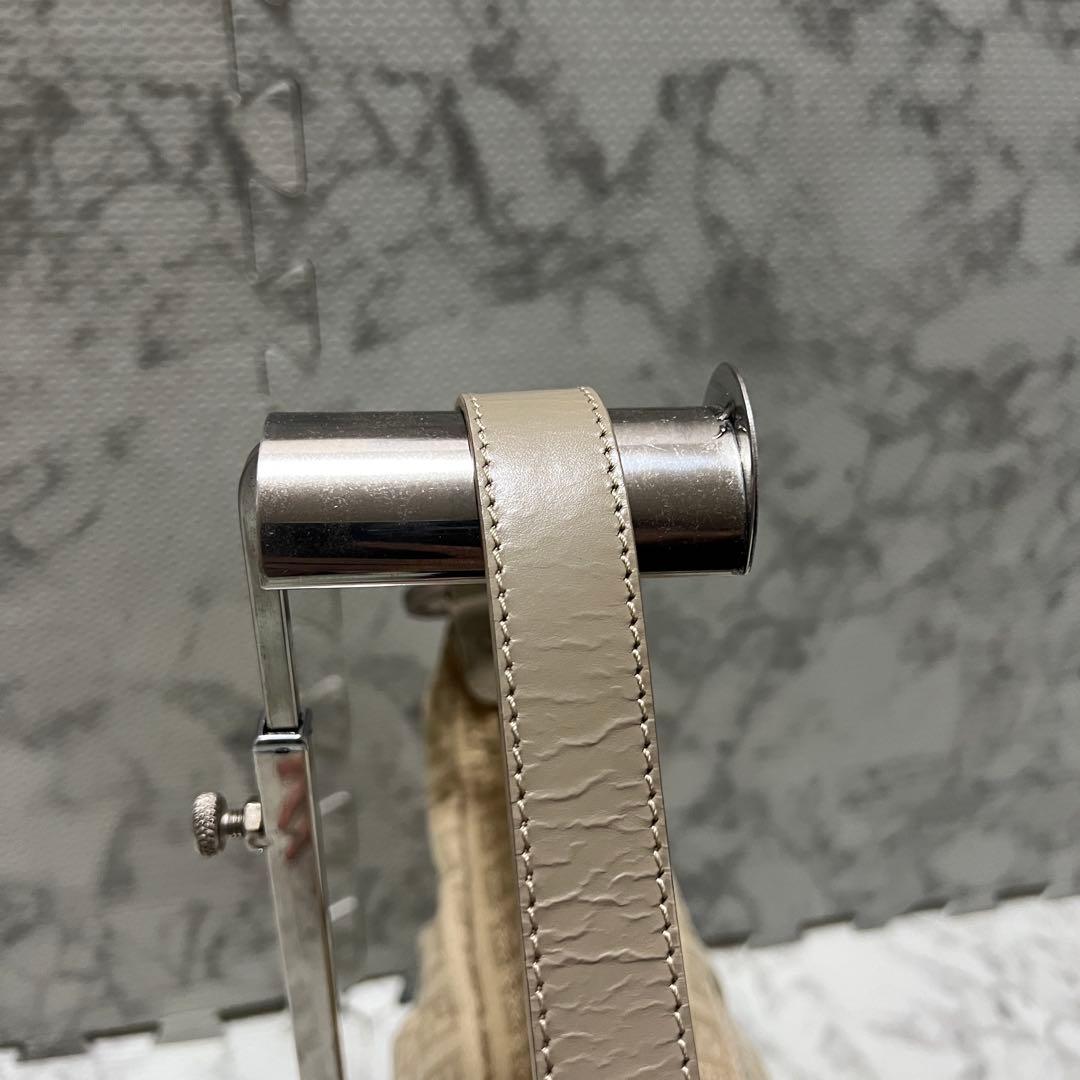 フェンディ シェフバッグ ズッキーノ ワンショルダーバッグ キャンバス レザー