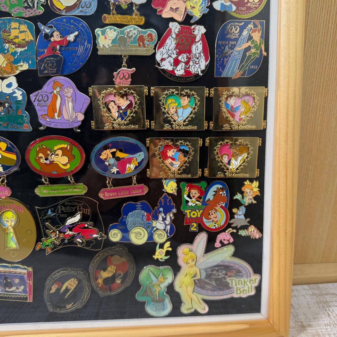 ディズニー　Disney ピンバッジ　まとめて　80個以上　大量　コレクション
