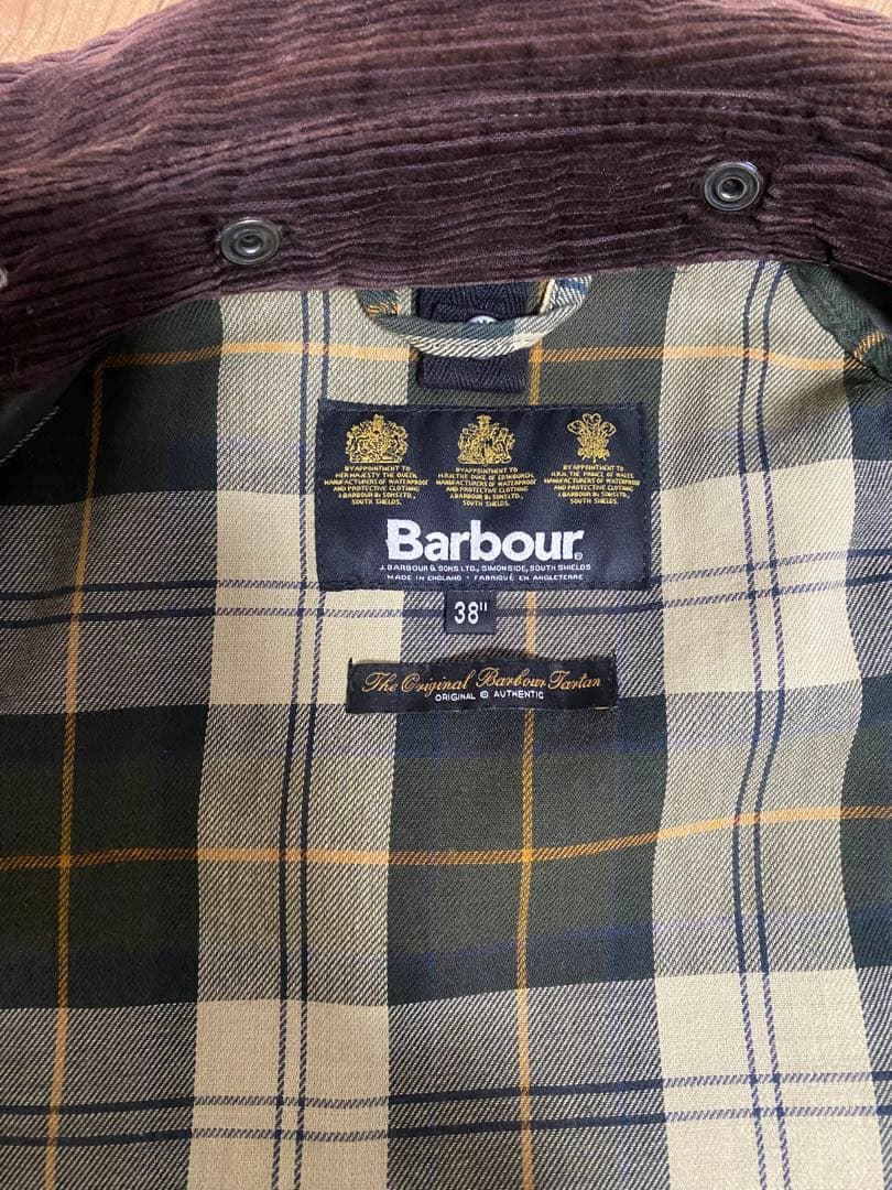 Barbour ビューフォート　セージ　SLモデル 38サイズ