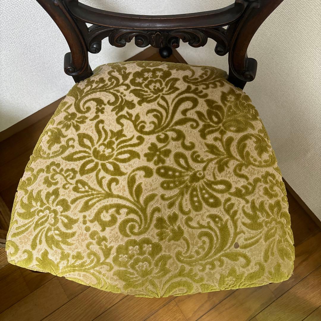 アンティークチェア バルーンバック ヴィンテージ マホガニー 英国製