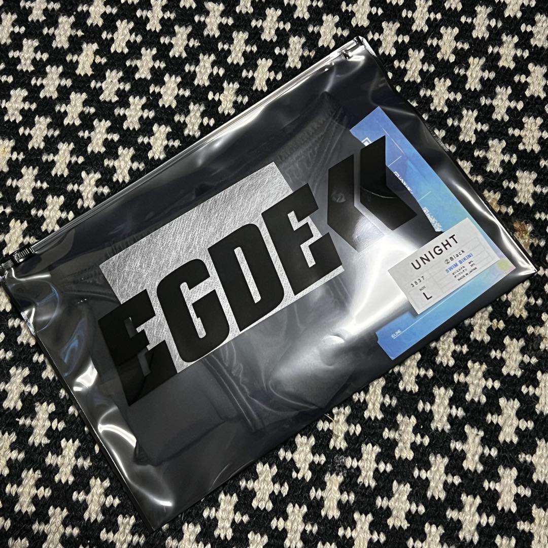 EGDE≪ UNIGHT ウルトラローライズスイムビキニ ブラック L 3837