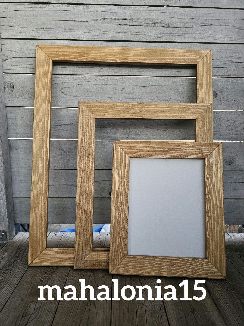 グチ様確認ページ　ヘザーブラウン　額縁　フレーム