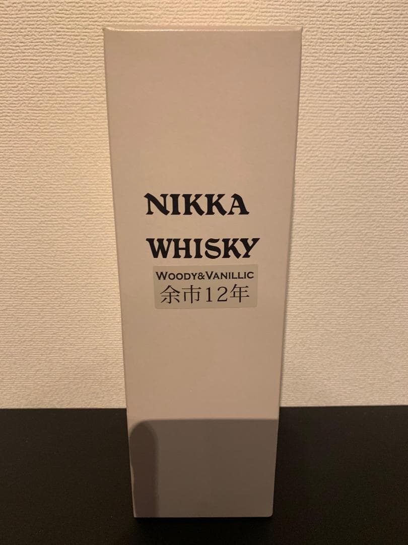 【未開栓】余市12年　ウッディ&バニラ　限定品　ウィスキー