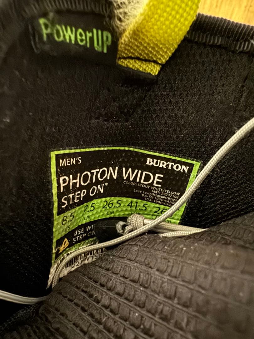 BURTON PHOTON WIDE STEP ON 26.5cm スノーボード