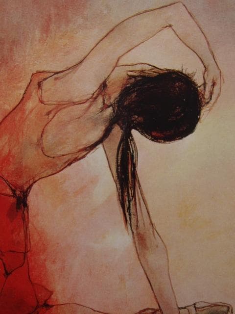 ジャン・ジャンセン、「練習１」、希少、高級額装・画集画、状態良好