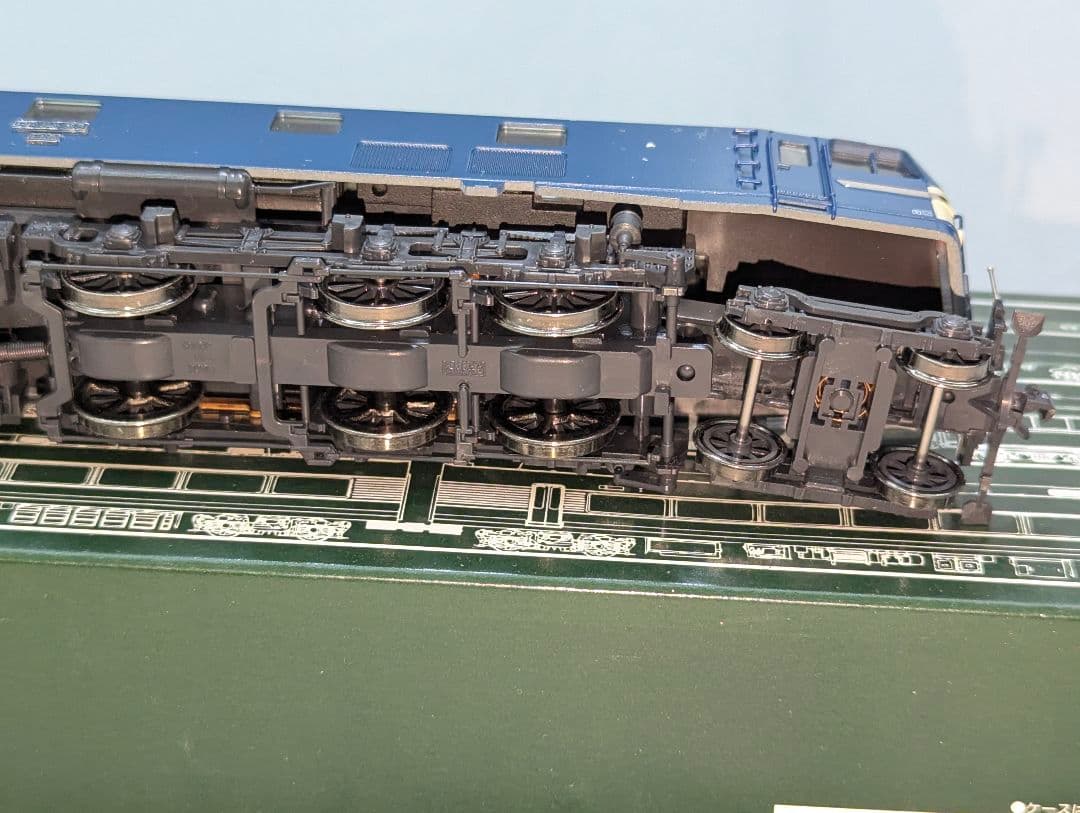 KATO　EF58　(大窓・ブルー) 【1-301】　HOゲージ　DCC化済