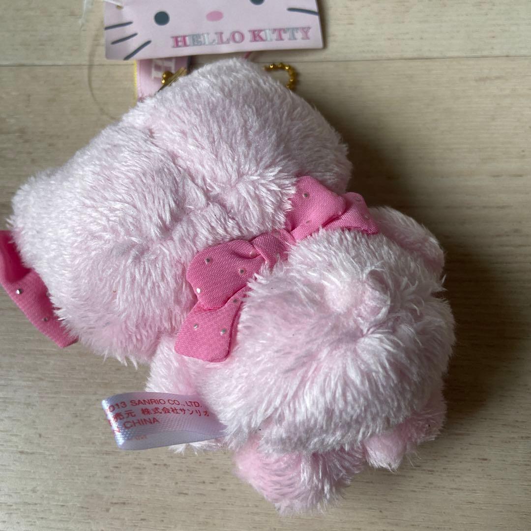 サンリオハローキティ マスコットキーホルダーストラップ春ピンク激レア平成レトロ