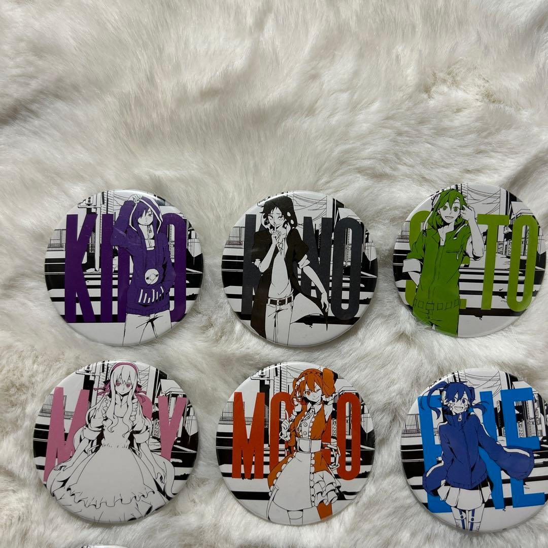 カゲロウプロジェクト 缶バッジ 全種類セット シークレットあり