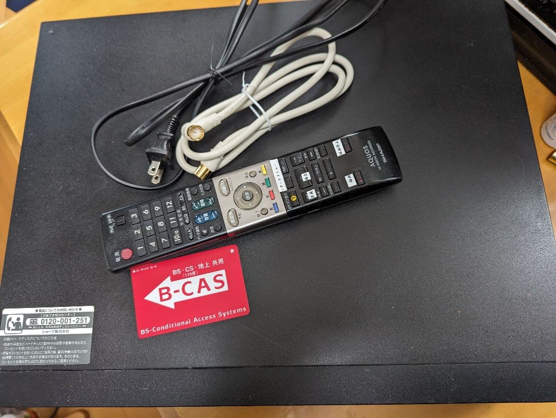 SHARP VHS一体型ビデオデッキ DVDレコーダー ダビング10 HDMI