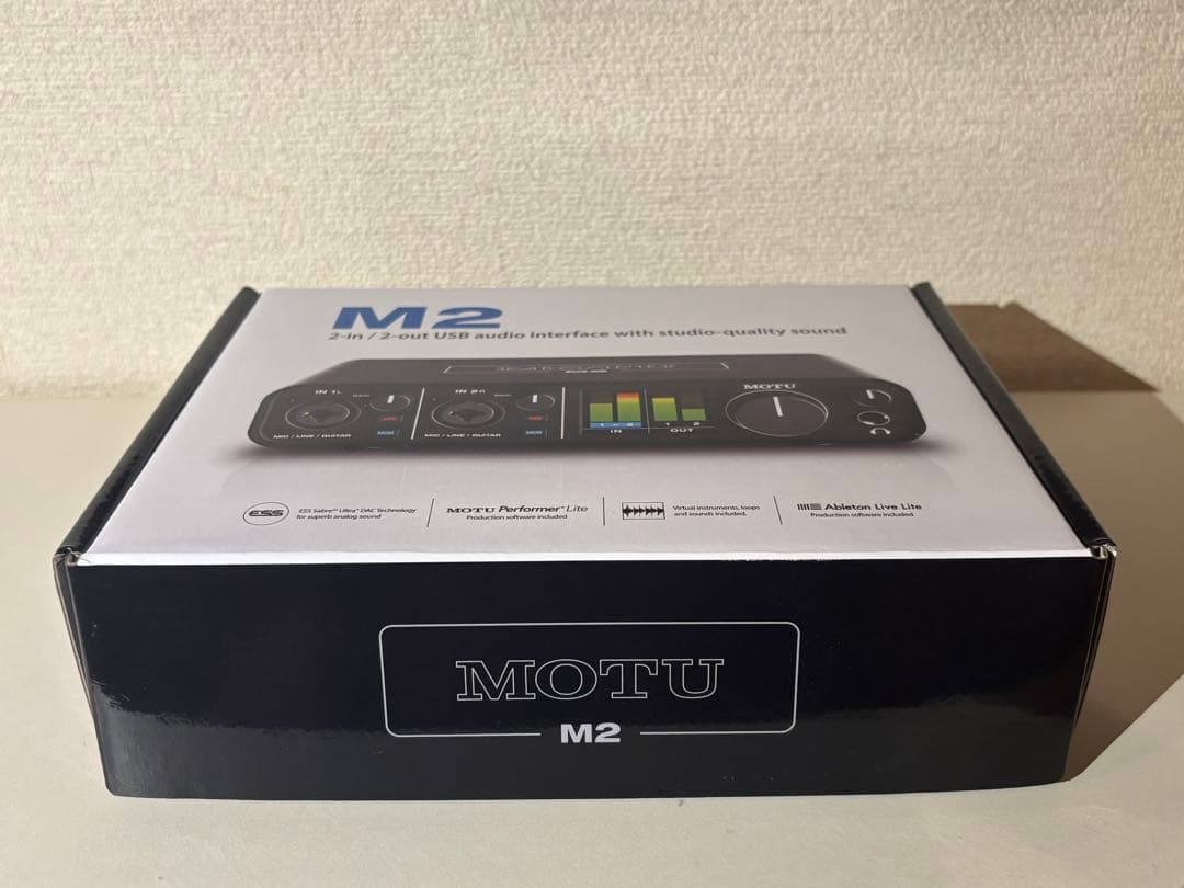 MOTU M2 オーディオインターフェイス