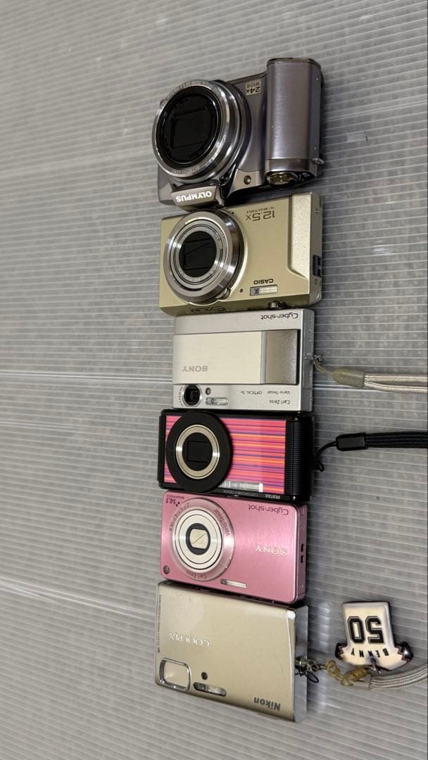 デジタルカメラ 6台ジャンク